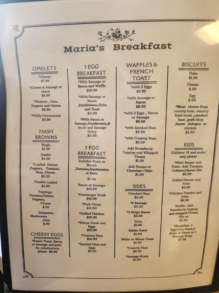 Maria's Diner Cheese